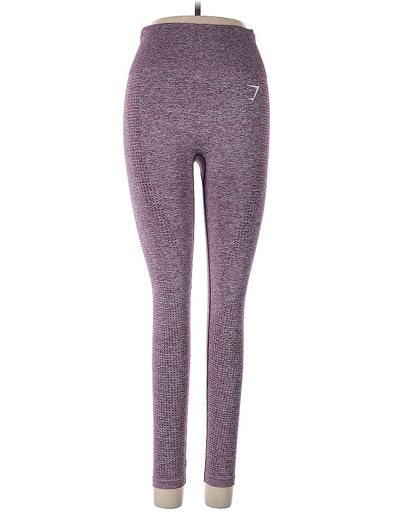 Pre-owned Gymshark Active Pants In Purple