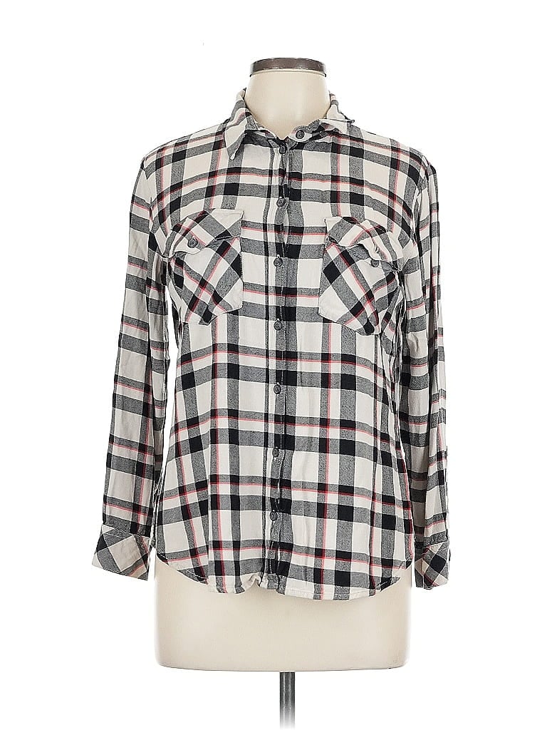 Click to view more detailed imagery on our partner's website Pre-owned Sanctuary Long Sleeve Button Down Shirt In White