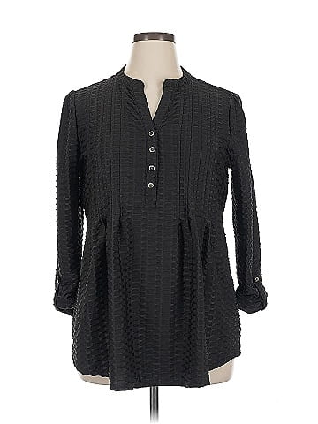 Kim Rogers Long Sleeve Blouse (view 1)