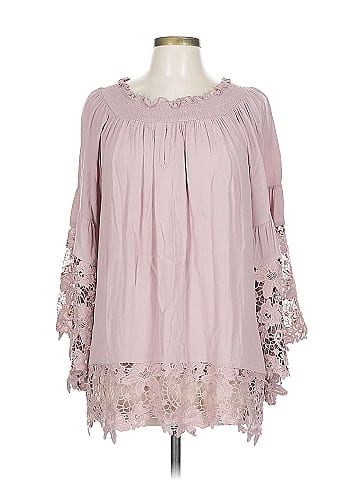 Ali Miles Long Sleeve Blouse (view 1)