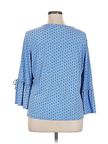 Liz Claiborne Career 3/4 Sleeve Blouse (view 2)