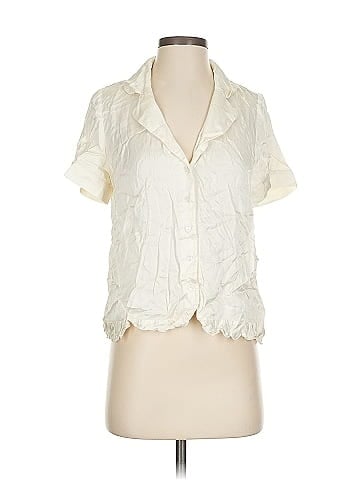 BHLDN Short Sleeve Blouse (view 1)