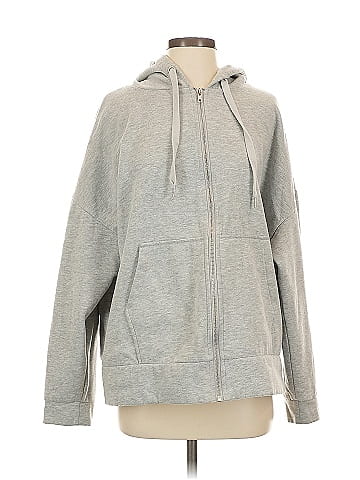 White Fox Zip Up Hoodie (view 1)
