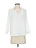 dRA Los Angeles 100% Polyester White 3/4 Sleeve Blouse Size XS - photo 1