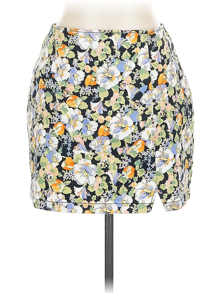 Pre-owned Wild Fable Casual Skirt In Yellow