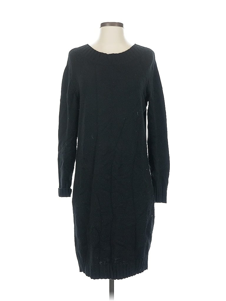 Pre-owned Vince Wool Pullover Sweater In Black