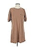 Mate 100% Organic Cotton Tan Brown Casual Dress Size S - photo 1