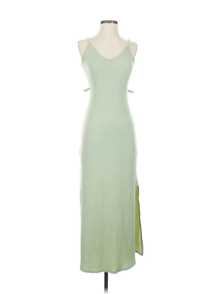 Pre-owned Livi Casual Dress In Green