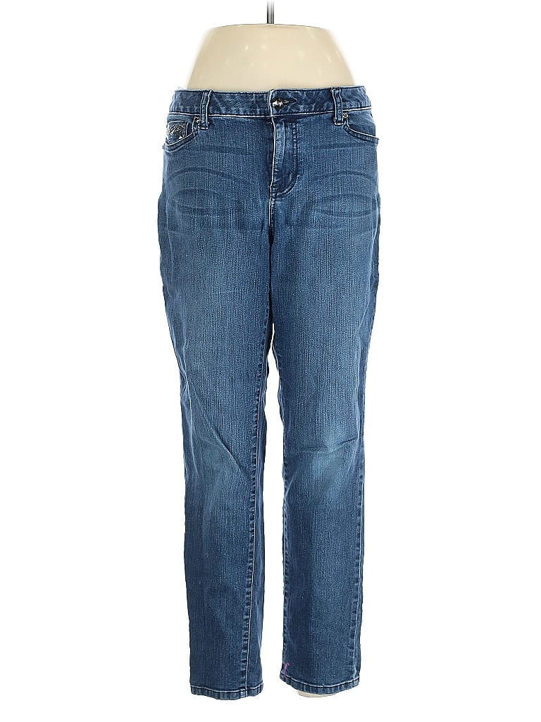 Pre-owned Caché Jeans In Blue