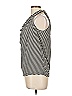 Cha Cha Vente Silver Sleeveless Blouse Size L - photo 5