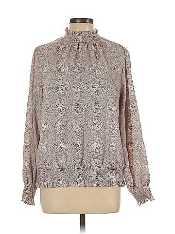 Adrianna Papell Long Sleeve Blouse (view 1)