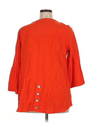 Soft Surroundings 3/4 Sleeve Blouse (view 2)