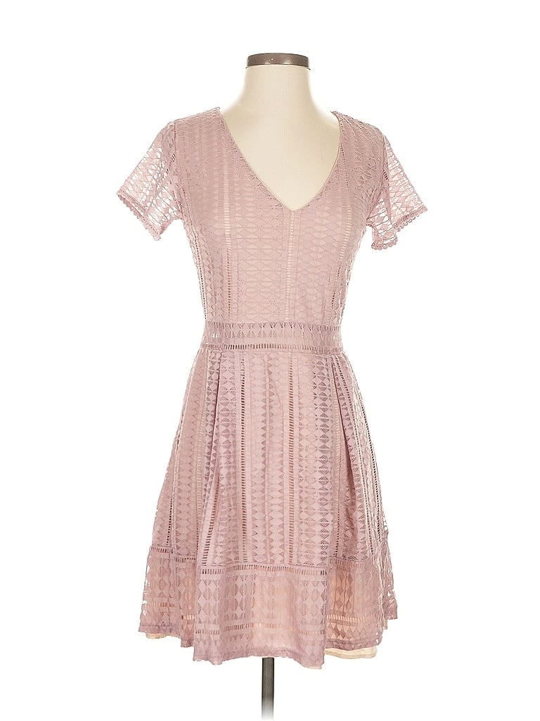 Pre-owned Miami Casual Dress In Pink