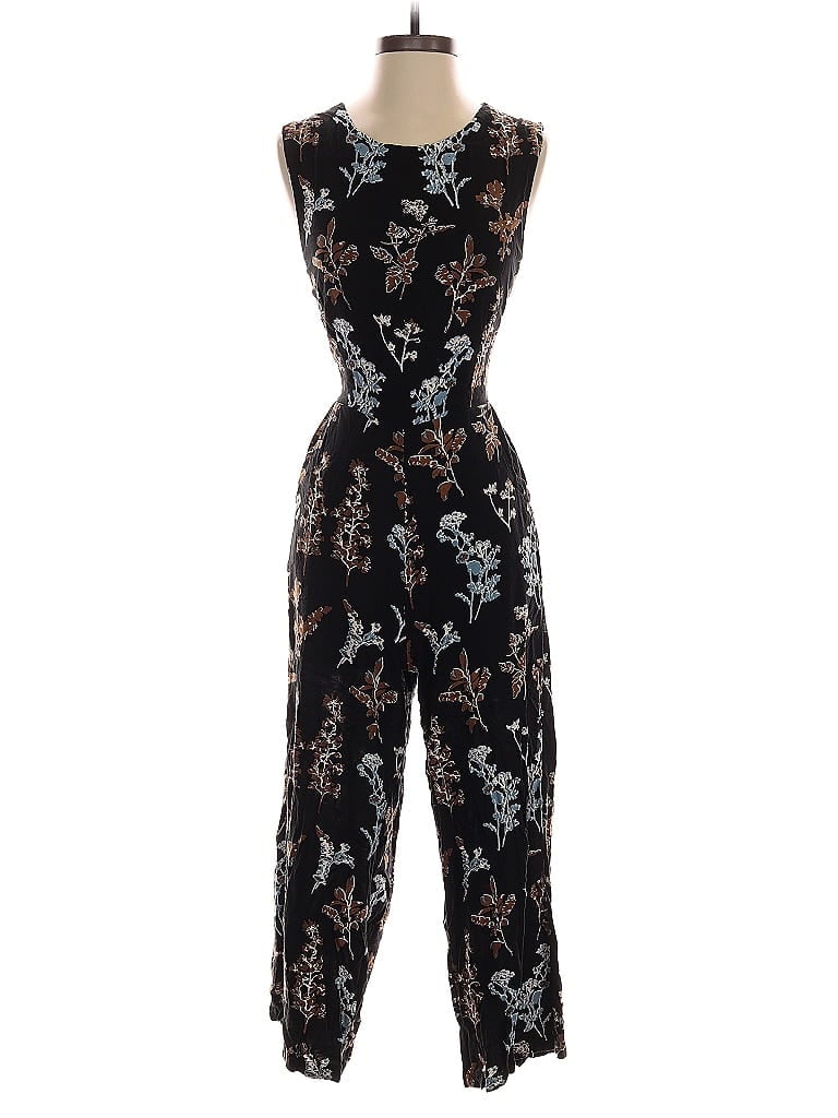 Pre-owned Angie Jumpsuit In Black