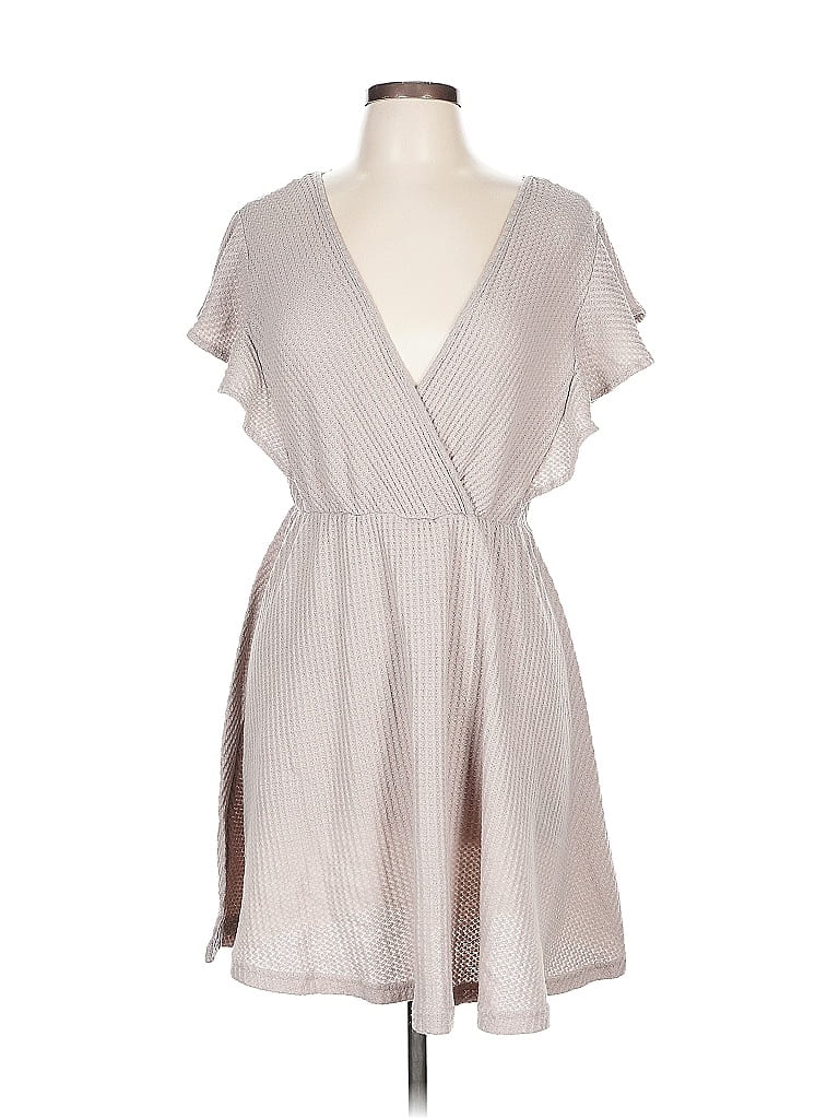 Pre-owned Shein Casual Dress In Gray