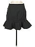 Zara Solid Black Formal Skirt Size S - photo 2