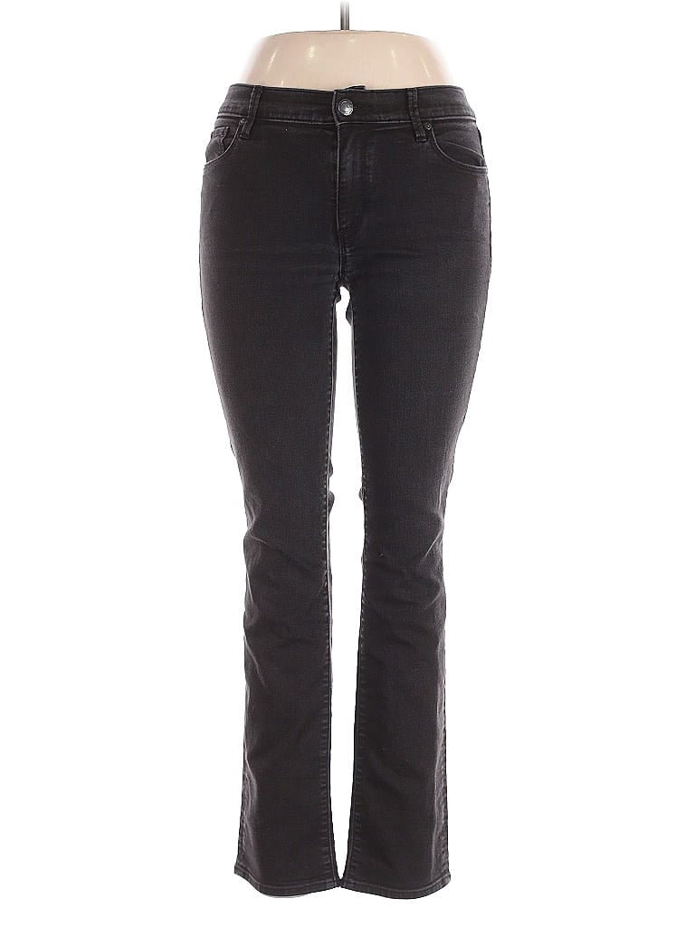 Pre-owned Ann Taylor Loft Jeans In Black