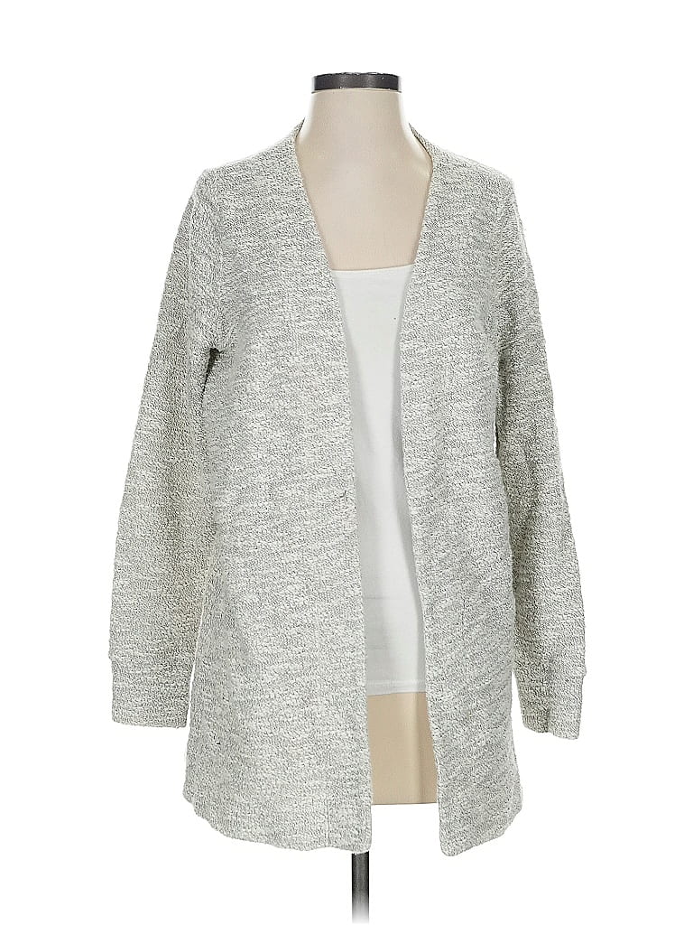 Pre-owned Ann Taylor Loft Blazer Jacket In Gray