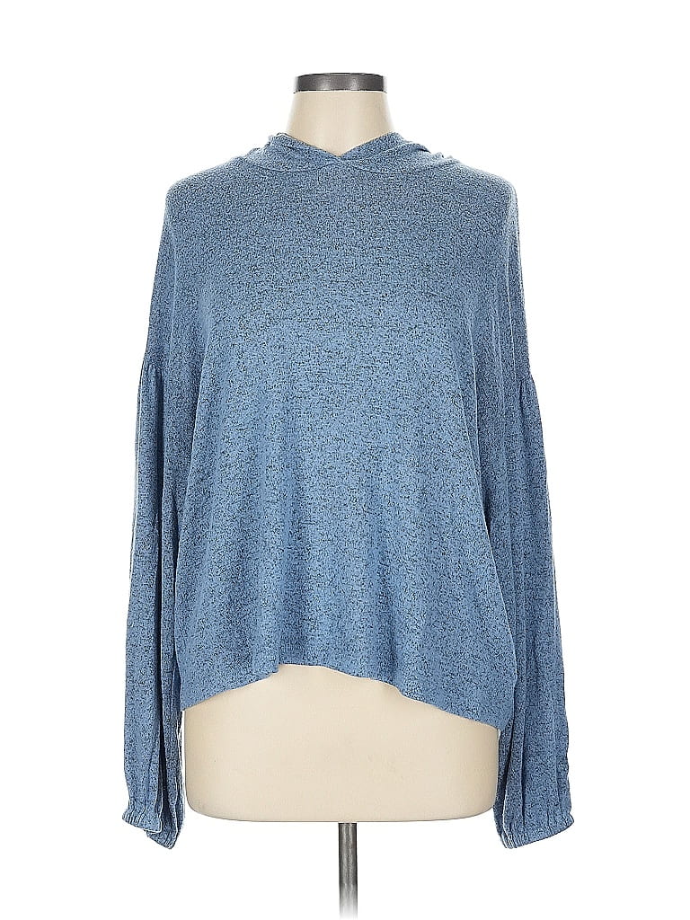 Pre-owned Lush Pullover Sweater In Blue