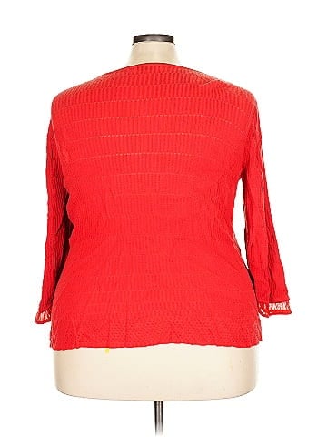AK Anne Klein 3/4 Sleeve Top (view 2)