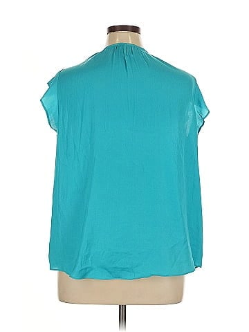 Jones New York Short Sleeve Blouse (view 2)