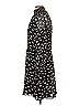 Madewell 100% Polyester Print Black Casual Dress Size XXS - photo 5