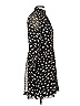 Madewell 100% Polyester Print Black Casual Dress Size XXS - photo 4