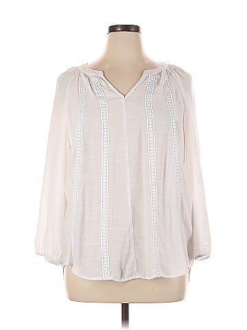 Counterparts 3/4 Sleeve Blouse (view 1)