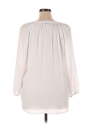 Counterparts 3/4 Sleeve Blouse (view 2)