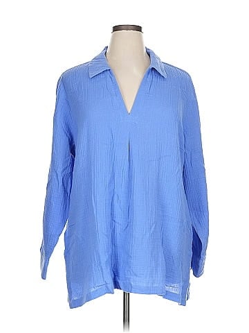 Soft Surroundings 3/4 Sleeve Blouse (view 1)