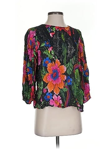 FARM Rio 3/4 Sleeve Blouse (view 1)