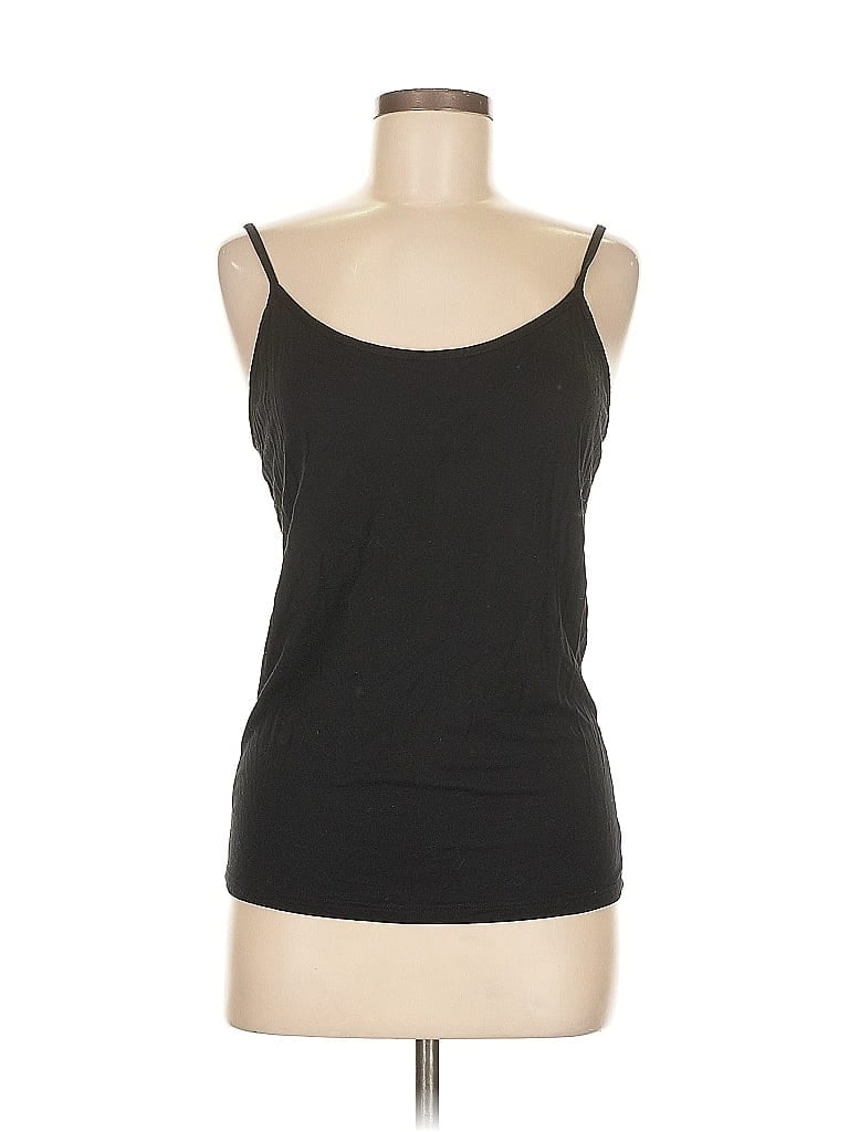 Pre-owned Unbranded Tank Top Black Strapless Neckline Tops