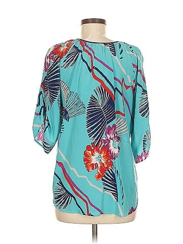 Yumi Kim 3/4 Sleeve Silk Top (view 2)