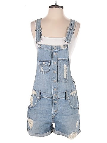 Lovers + Friends Overall Shorts (view 1)