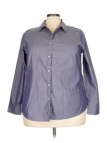 Foxcroft Long Sleeve Button-Down Shirt (view 1)