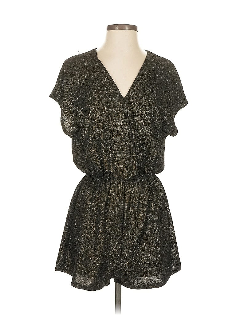 Pre-owned Leith Romper In Gold