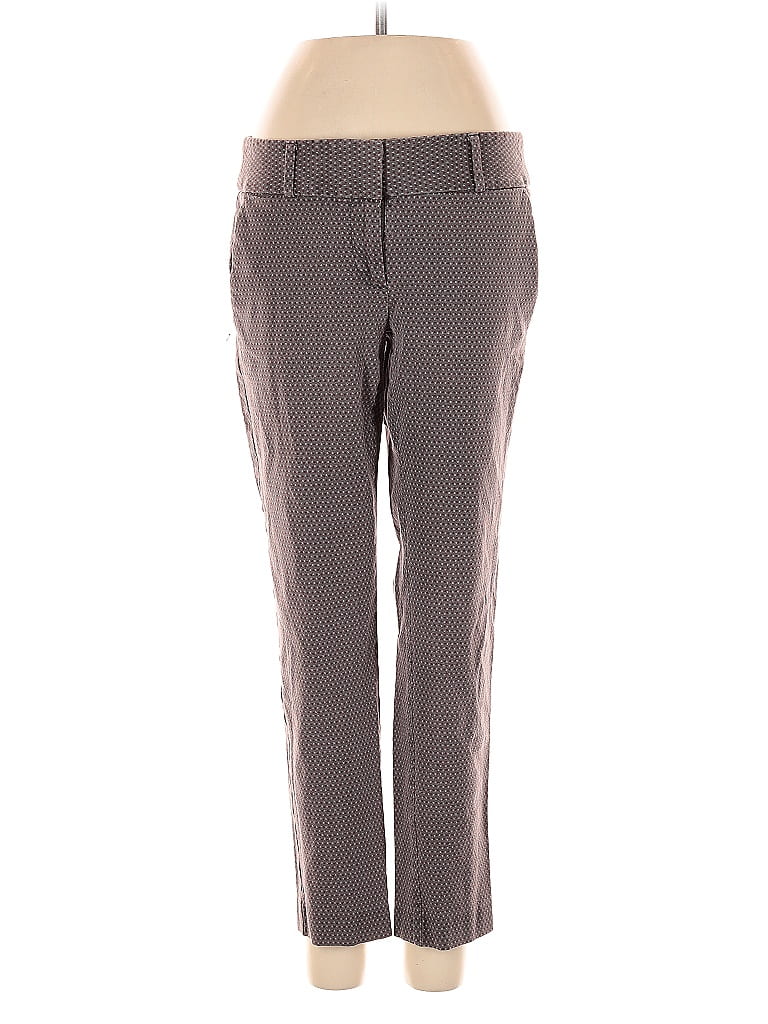 Pre-owned Ann Taylor Loft Dress Pants In Gray