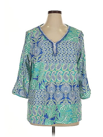 Ruby Rd. 3/4 Sleeve Blouse (view 1)