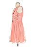 Xtraordinary 100% Polyester Hearts Pink Cocktail Dress Size 5 - photo 5