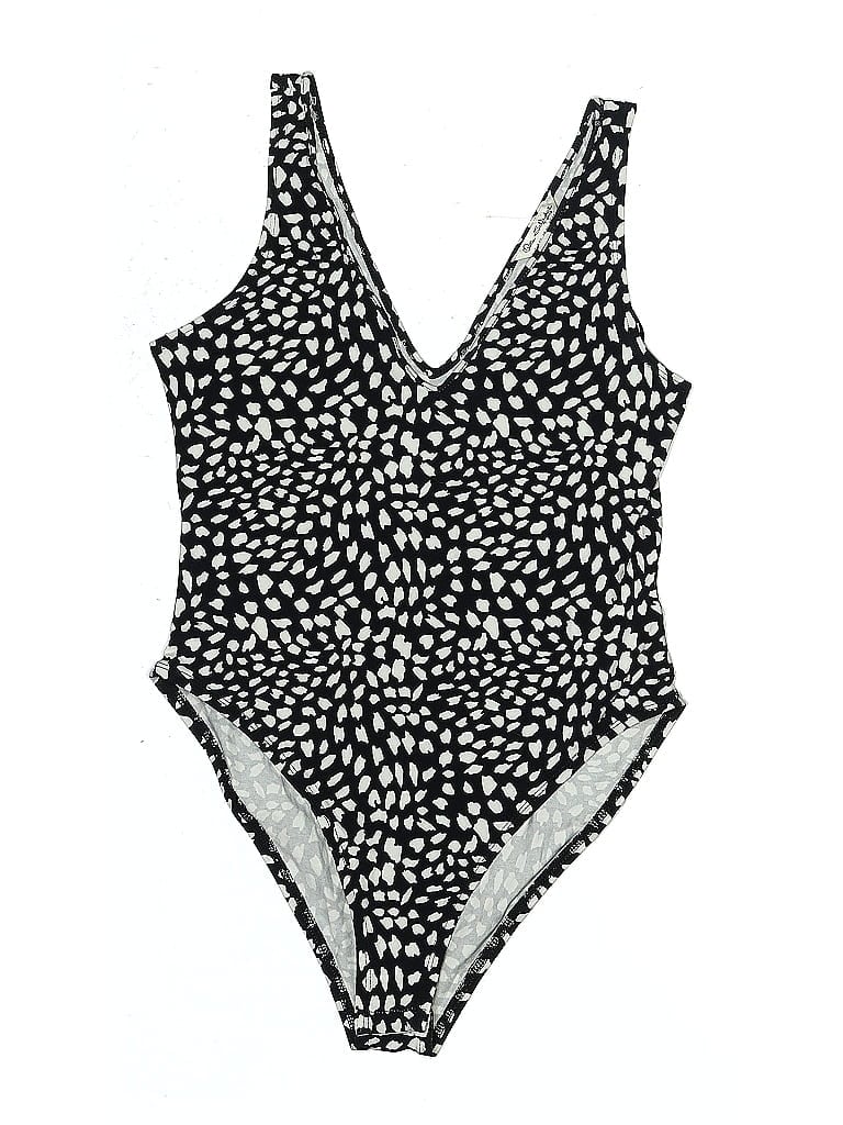 Pre-owned Miss Selfridge Bodysuit In Black