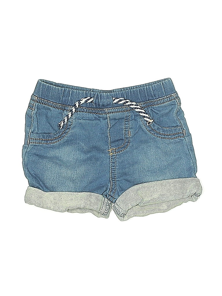 Click to view more detailed imagery on our partner's website Pre-owned Cat & Jack Babies' Denim Shorts In Blue