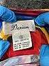 Darian 100% Polyester Graphic Purple Orange Cocktail Dress Size 16 - photo 7