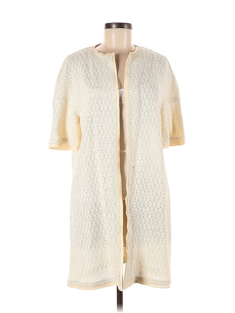 Pre-owned Elie Tahari Coat In White