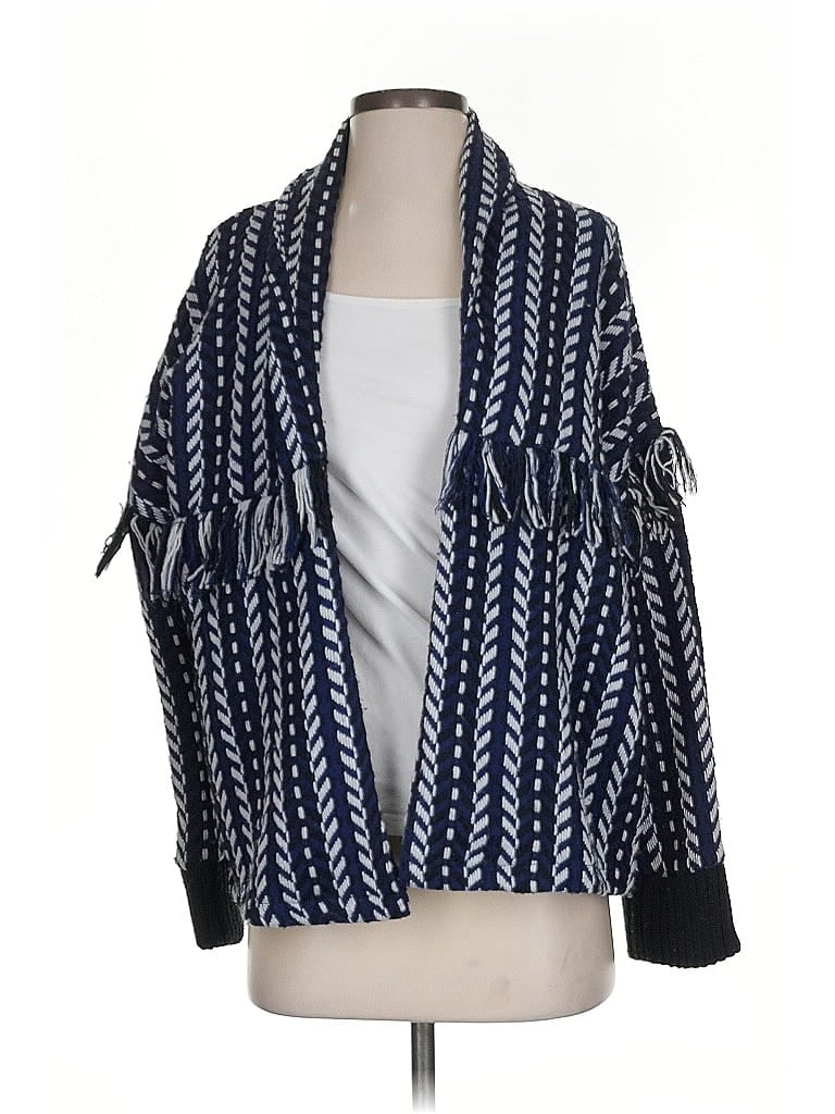 Pre-owned Cupcakes And Cashmere Cardigan Sweater In Blue