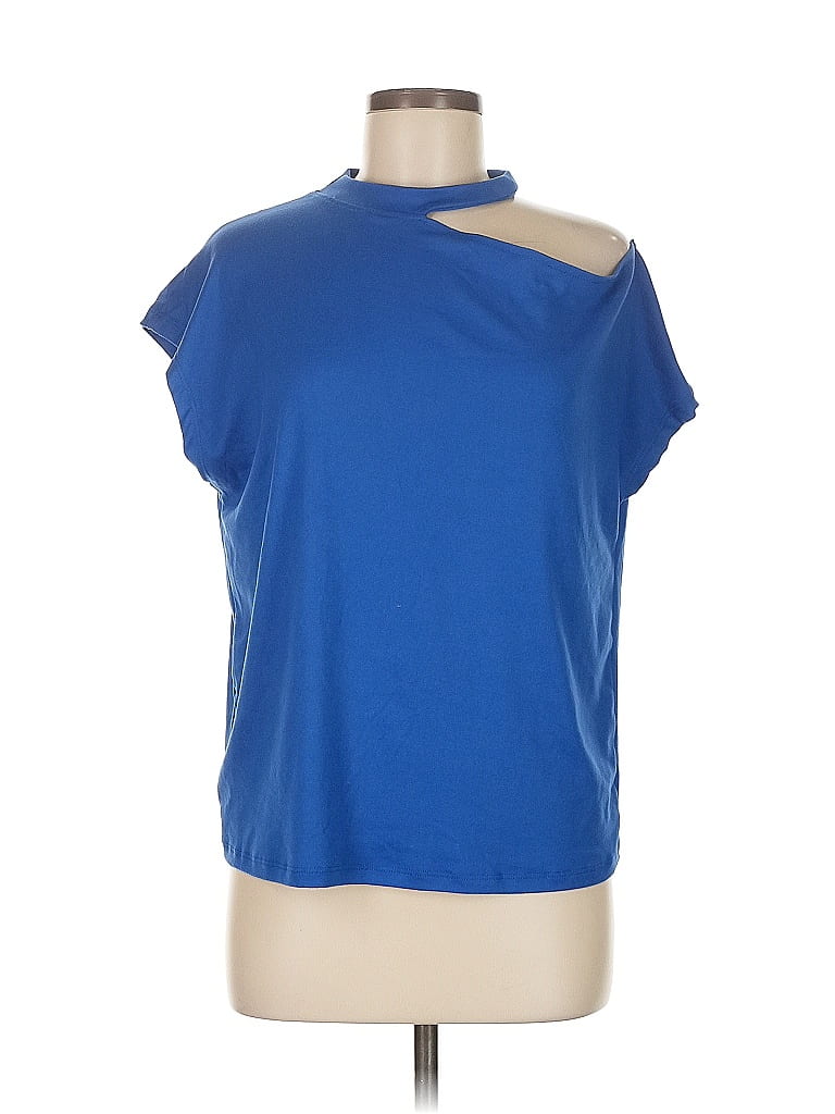 Click to view more detailed imagery on our partner's website Pre-owned Ariella Short Sleeve T-shirt In Blue