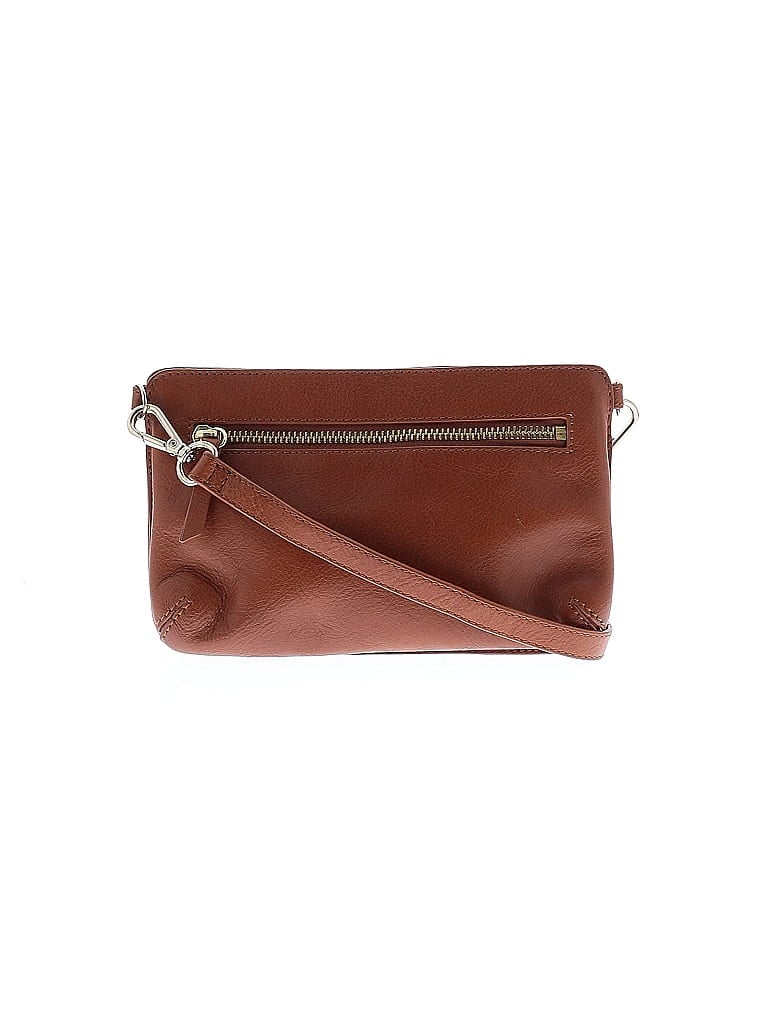 Pre-owned Garfield & Marks Crossbody Bag In Brown