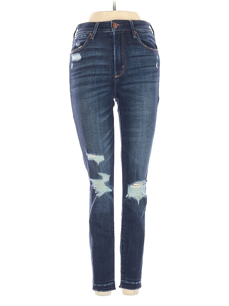 Pre-owned Abercrombie & Fitch Jeans In Blue