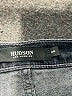 Hudson Jeans 100% Polyester Stripes Black Jeans Size 26 waist - photo 4