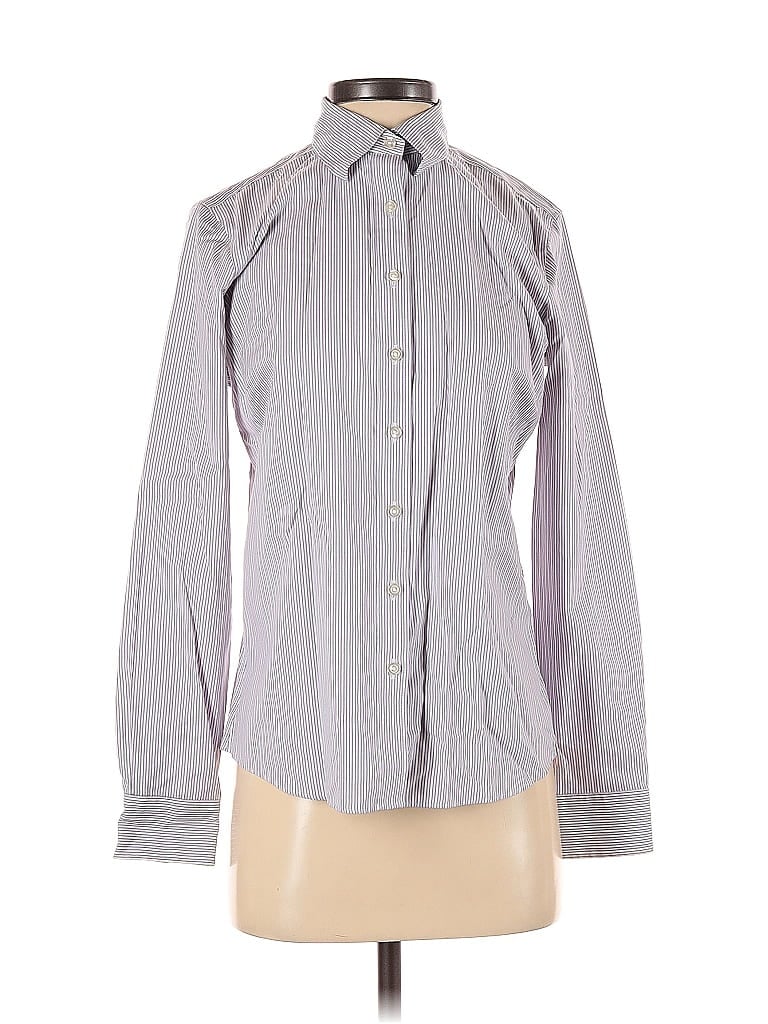 Click to view more detailed imagery on our partner's website Pre-owned Lands' End Long Sleeve Button Down Shirt In Gray