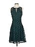 Guess 100% Polyester Paisley Teal Cocktail Dress Size 2 - photo 1